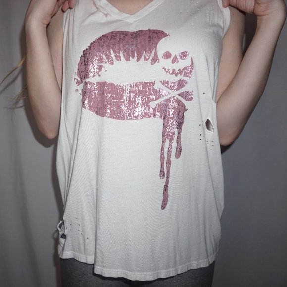 Distressed True Religion Bro Tank - Picture 6 of 7
